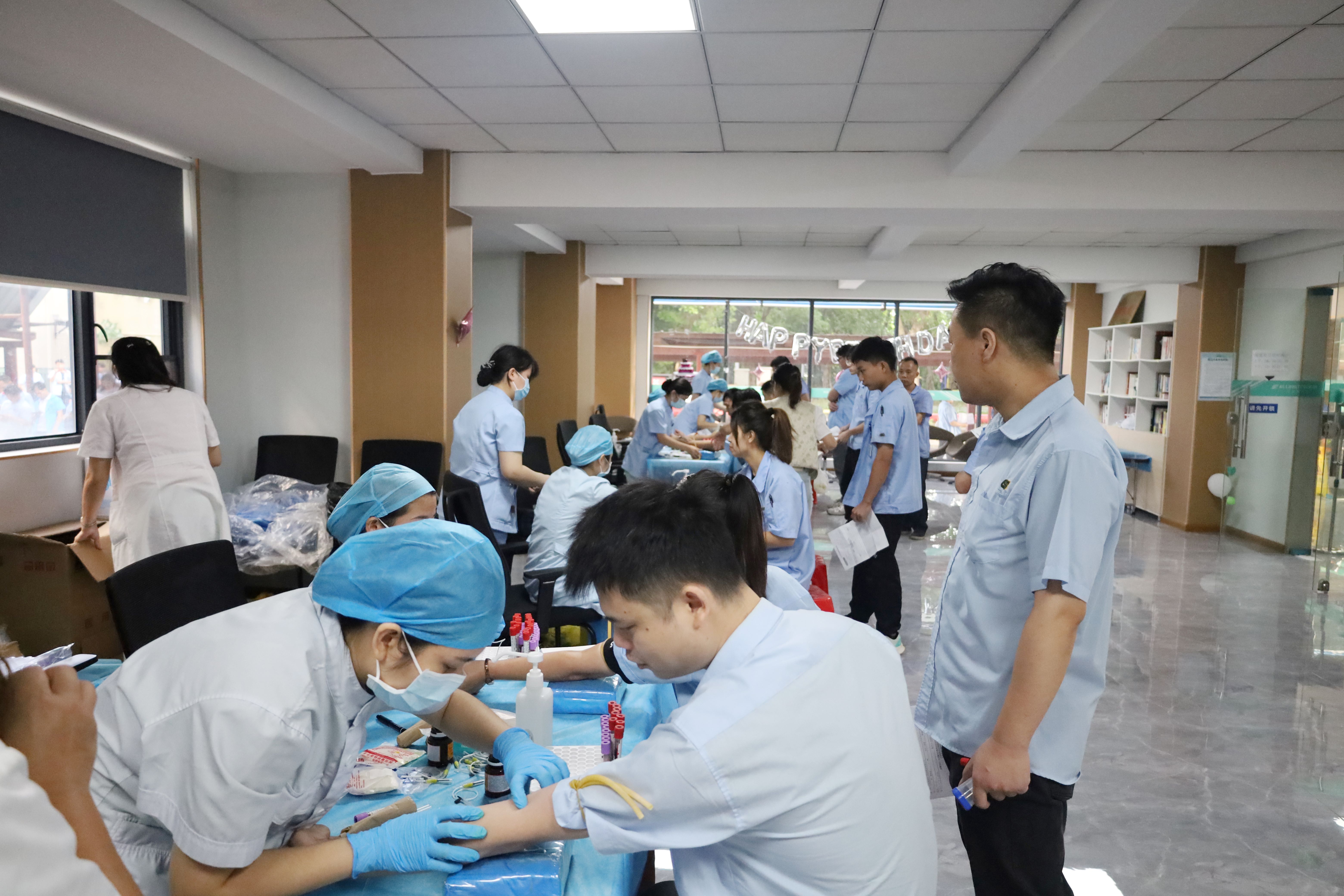 關愛員工，守護健康——依頓電子開展2024年度員工健康體檢活動